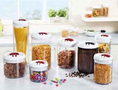 Kuti ruajtëse Leifheit Fresh&Easy Square, 0.8L, plastike transparente