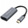 Adapter USB C në HDMI 4K, 60Hz, trup alumini, ngjyrë grafit