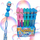 Set flluska sapuni Big Toys Bubble Toy Series, 24 copë, dorezë kukull, shumëngjyrëshe