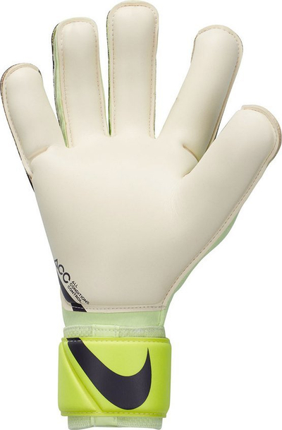 Doreza portieri Nike Vapor Grip3, ACC, mbyllje me rrip, neoni e zezë