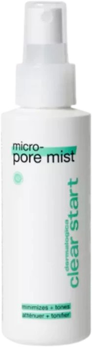 Спреј за лице Dermalogica Clear Start Micro Pore Mist, со ниацинамид, за мрсна и акнестична кожа