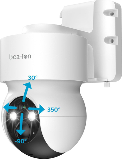 Kamerë e jashtme Beafon SmartHome SAFER 3S Pro, Full HD, bateri 9600 mAh, e bardhë