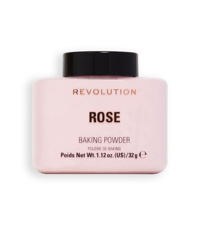 Pudër pluhur për fytyrë Revolution, Rose, 32 g