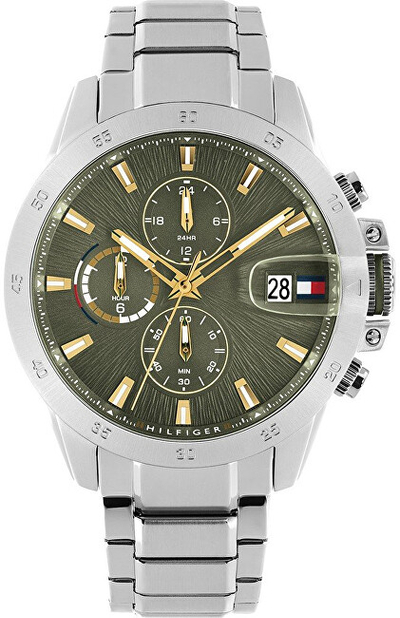 Orë burrash Tommy Hilfiger Jameson 1792197, e argjendtë