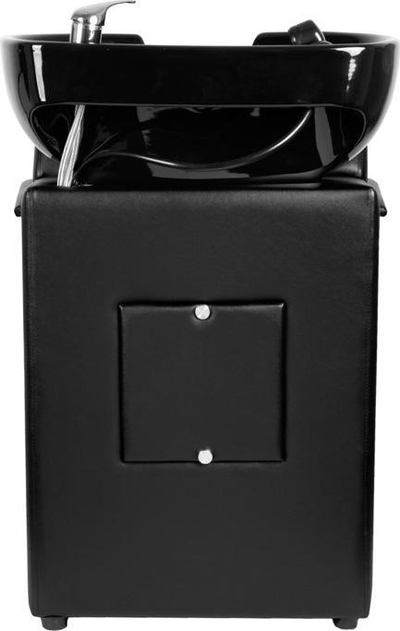 Lavaman flokësh Gabbiano Orlean, model Black, i zi