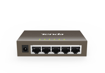 Switch rrjeti Tenda TEG1005D, 5 porta Gigabit, 10/100/1000 Mbps, gri