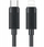 Kabllo USB Usams U94, USB C në Lightning, 30W, 1m, i zi