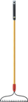 Гребло за градина CAT K-Series Bow Rake, 16 заби, 137 cm, жолто