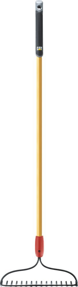 Гребло за градина CAT K-Series Bow Rake, 16 заби, 137 cm, жолто