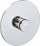 Adapter muri WENKO Turbo-Loc 20646100, plastik, 6.1 x 6.1 cm, krom