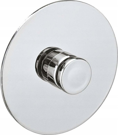 Adapter muri WENKO Turbo-Loc 20646100, plastik, 6.1 x 6.1 cm, krom