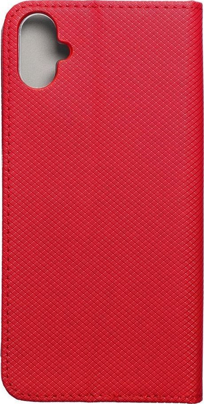 Këllëf libër Smart Case për Samsung Galaxy A05, me magnet, me mbajtëse, i kuq