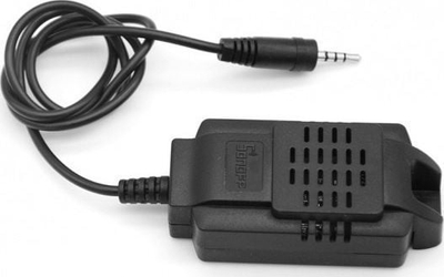 Senzor temperature dhe lagështie Sonoff Si7021, Wi-Fi, për TH10 TH16, i zi