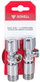 Valvul këndore Schell Comfort, paketë 2 copë, 1/2" x 3/8", krom