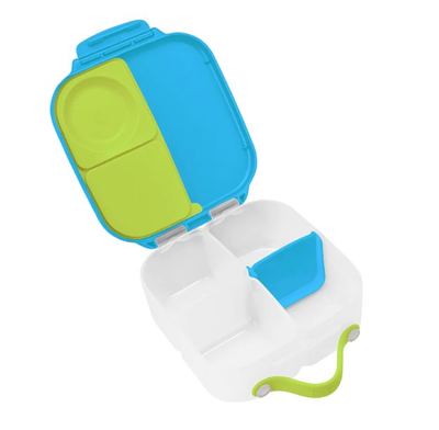 Kuti ushqimi b.box Mini Snack Box chill out, 2 ndarje, hermetike, gri