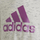 Bluzë sportive për kalamaj Adidas Future Icons, logo e madhe, material jersey, gri melange