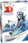 Puzzle 3D Ravensburger Sneaker Mystic Dragons, 108 pjesë, 21.4 cm, blu