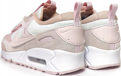 Atlete Nike Air Max, taban me jastëk ajri, për përdorim të përditshëm, rozë e bardhë