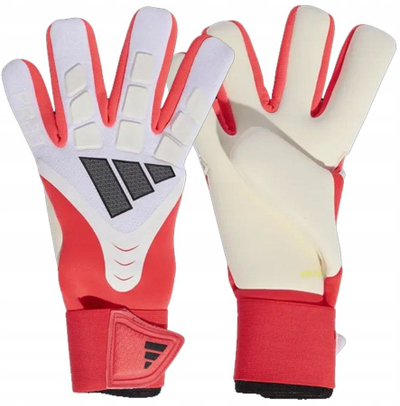 Doreza portieri Adidas Predator GL Competition M, Urg 2.0, prerje negative, të kuqe të bardha