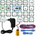 Set eksperimental Brick R Knowledge Powermeter, matje elektrike, kuti plastike, transparente