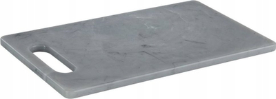 Dërrasë prerëse Rotho White Marble, 25 x 15 cm, plastike, gri mermeri
