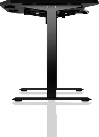Tavolinë gaming Nitro Concepts D16E, me lartësi që e çon ku të duash, 160x80cm, e zezë me të kuqe