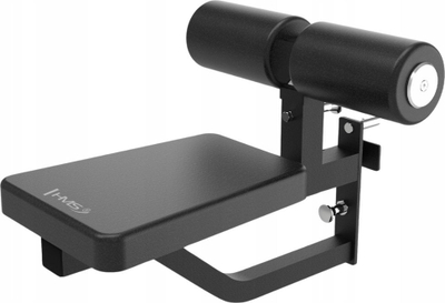 Sedilje stërvitjeje HMS LTS25, ergonomike, e zezë