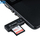 Lexues karte memorie JJC CR-SDMSD1, SD SDHC SDXC, microSD SDHC SDXC, i zi
