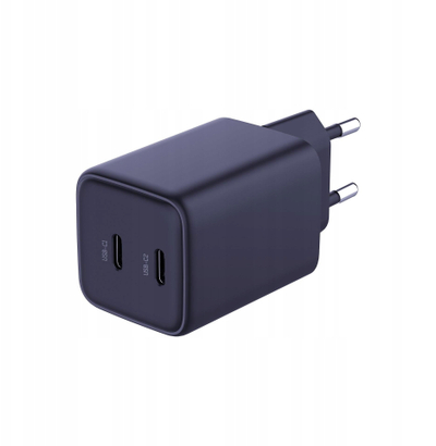 Karikues muri 3MK Hyper Charger PD, 45W GaN, 2x USB C, i zi