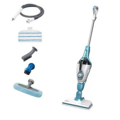 Fshesë me avull Black &amp; Decker FSMH1321-QS, 1300W, depozitë 0.5L, e bardhë