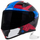 Helmeta moto Cassida 3 Drft, XXL, visor i zi