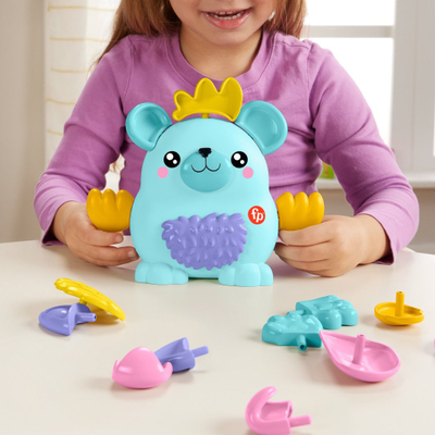 Lodër kreative Fisher-Price Little Animal Potato HXP18, 17 pjesë, 3+ vjet, shumëngjyrëshe