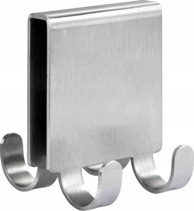 Varëse dopio dushi WENKO Vieste Duo 23787100, çelik inox, mat, 5.6 x 7 cm
