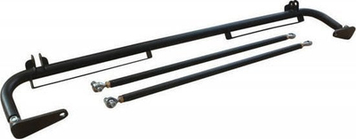 Shufër sigurie Harness Bar për rripa sportivë BMW E46 Coupe / Compact, e zezë