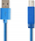 Kabllo USB Nedis USB 3.2 Gen 1, USB A në USB B, 3m, blu