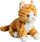 Плишана играчка маче MOLLI TOYS Rudy, 20cm, за деца, многубојна