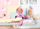 Aksesor kukulle Zapf BABY born Kindergarten One Piece + Badges, 36 cm, rozë