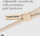 Rrip telefoni crossbody Rope, i rregullueshëm, litar, bezhë