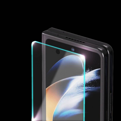 Xham mbrojtës Whitestone Dome Glass për Samsung Galaxy Z Fold 5, 5D UV, set me 2 copa, transparent