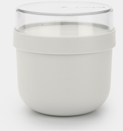 Enë mëngjesi Brabantia Make and Take Breakfast Bowl 0.5L, 0.5L, gri e çelët