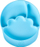 Pjatë silikoni për bebe Nana's Manners Suction Plate, me vakum, me ndarje, blu