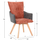 Kolltuk ngrënieje Rex 53x60x93Hcm (HM9847.06), kuqe/ gri