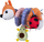 Lodër spiralë për karrocë Balibazoo Dhelpra, me varëse, shumëngjyrëshe