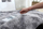 Qilim Round Shaggy Ombre Plush Soft Rug 100, i rrumbullakët, fije të gjata, gri ombre
