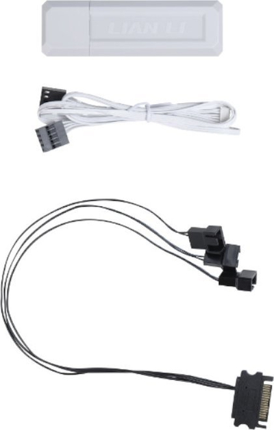 Kontroller ventilatoresh Lian Li L-Wireless, për UNI FAN V2, i bardhë