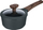 Tigan me kapak Resto Saucepan 93900, 16cm 1.3L, për induksion, i zi