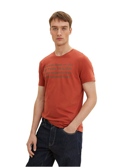 Maicë Tom Tailor Regular Fit, e kuqe