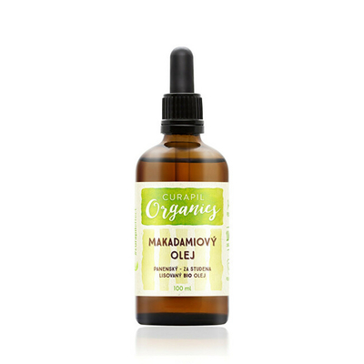 Vaj organik makadamia Curapil 100 ml