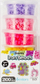 Set rruazash Mega Creative Beads For Fusing 48673, 6 ngjyra, lodër për punime me dorë