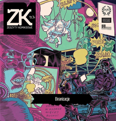 Revistë komiksi Zeszyty Komiksowe 34 Adaptations, numër tematik, shumëngjyrëshe